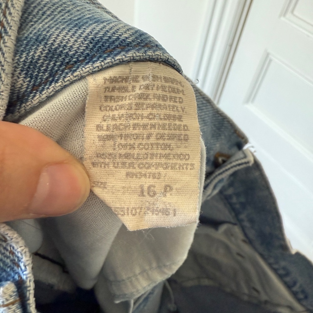 Riders by Lee Blue Straight Jeans with Distressed Details